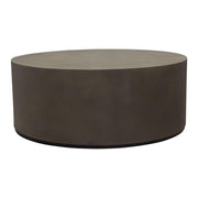 Montage Round Natural Cement Cocktail Table by Diamond Sofa - R&R Furniture Gallery (Fountain Valley, CA)
