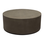 Montage Round Natural Cement Cocktail Table by Diamond Sofa - R&R Furniture Gallery (Fountain Valley, CA)