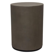 Montage Round Natural Cement End Table by Diamond Sofa - R&R Furniture Gallery (Fountain Valley, CA)