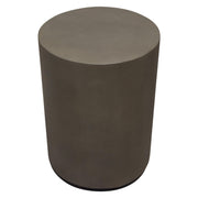 Montage Round Natural Cement End Table by Diamond Sofa - R&R Furniture Gallery (Fountain Valley, CA)