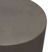 Montage Round Natural Cement End Table by Diamond Sofa - R&R Furniture Gallery (Fountain Valley, CA)