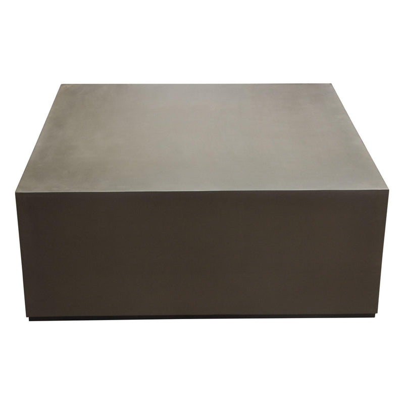 Montage Square Natural Cement Cocktail Table by Diamond Sofa - R&R Furniture Gallery (Fountain Valley, CA)