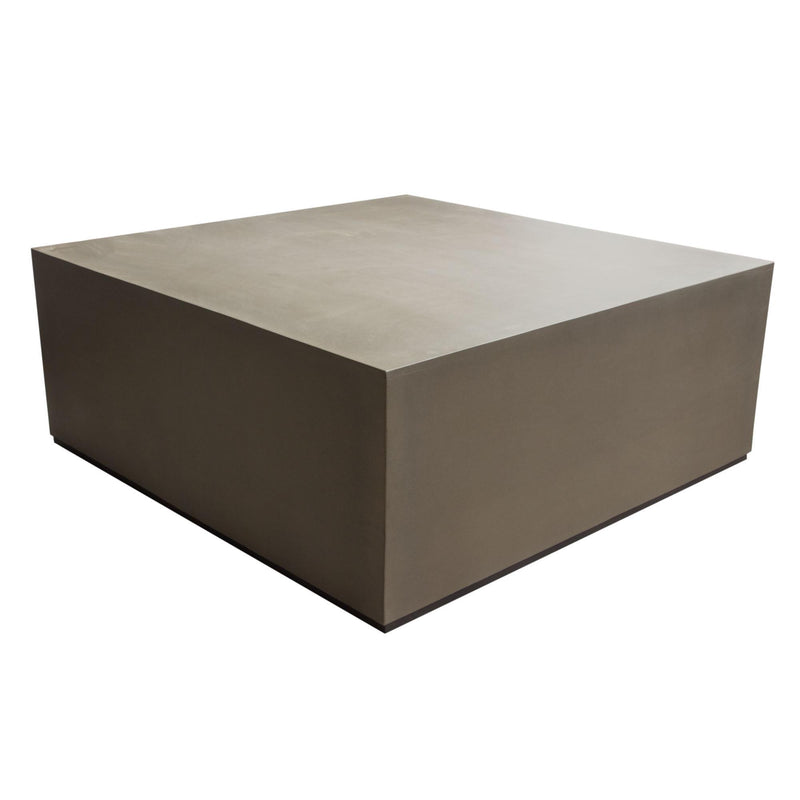 Montage Square Natural Cement Cocktail Table by Diamond Sofa - R&R Furniture Gallery (Fountain Valley, CA)