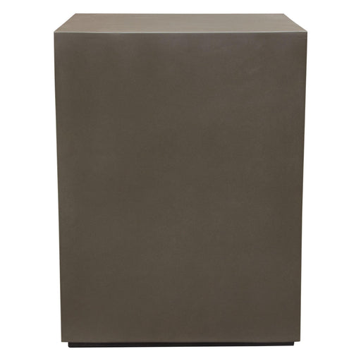 Montage Square Natural Cement End Table by Diamond Sofa - R&R Furniture Gallery (Fountain Valley, CA)