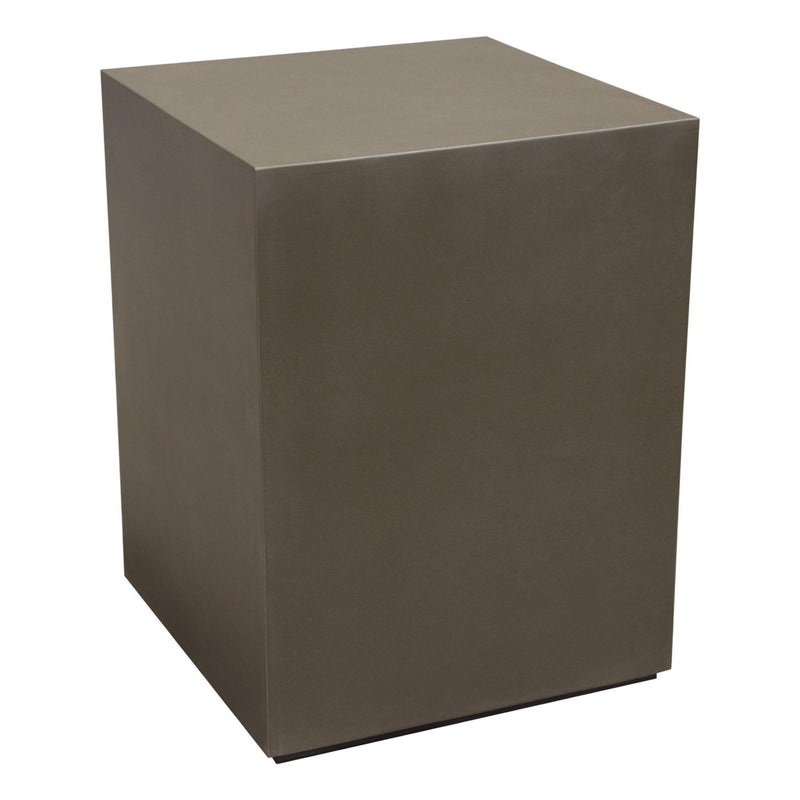 Montage Square Natural Cement End Table by Diamond Sofa - R&R Furniture Gallery (Fountain Valley, CA)