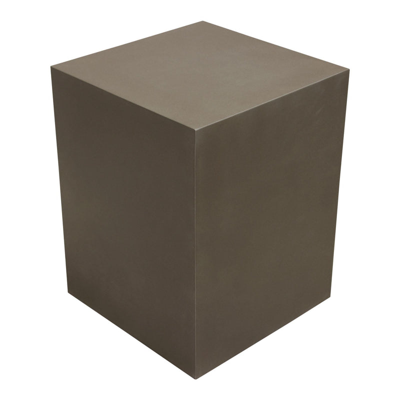 Montage Square Natural Cement End Table by Diamond Sofa - R&R Furniture Gallery (Fountain Valley, CA)