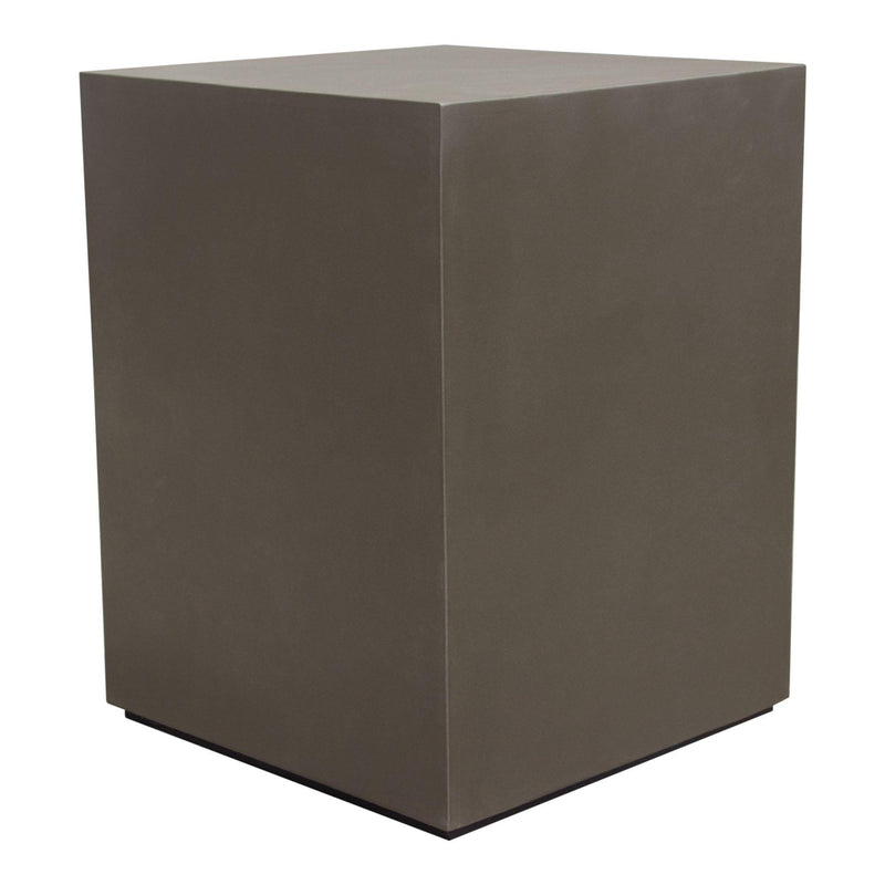 Montage Square Natural Cement End Table by Diamond Sofa - R&R Furniture Gallery (Fountain Valley, CA)