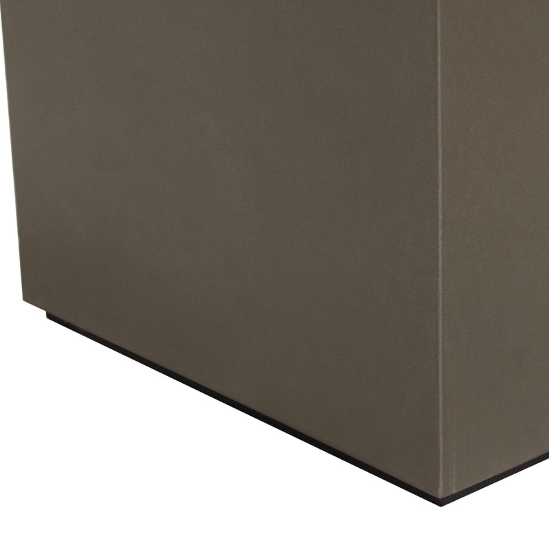 Montage Square Natural Cement End Table by Diamond Sofa - R&R Furniture Gallery (Fountain Valley, CA)
