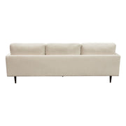 Kelsey Reversible Chaise Sectional in Cream Fabric by Diamond Sofa - R&R Furniture Gallery (Fountain Valley, CA)