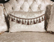 Acapulco White & Espresso Sofa - R&R Furniture Gallery (Fountain Valley, CA)