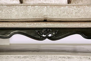 Acapulco White & Espresso Sofa - R&R Furniture Gallery (Fountain Valley, CA)