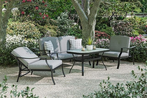 Adele 5 Pc. Conversation Set w/ Adjustable Chairs - R&R Furniture Gallery (Fountain Valley, CA)