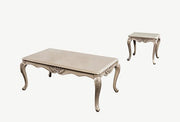 Albacete End Table Walnut & Campage - R&R Furniture Gallery (Fountain Valley, CA)