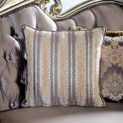 Albacete Sofa Campage & Walnut - R&R Furniture Gallery (Fountain Valley, CA)