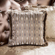 Albacete Sofa Campage & Walnut - R&R Furniture Gallery (Fountain Valley, CA)