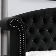 ZOHAR E.King Bed, Black - R&R Furniture Gallery (Fountain Valley, CA)