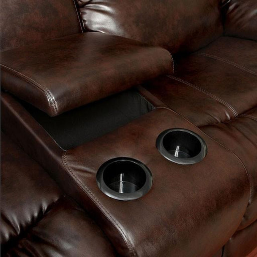 Winslow Love Seat w/ Center Console - R&R Furniture Gallery (Fountain Valley, CA)