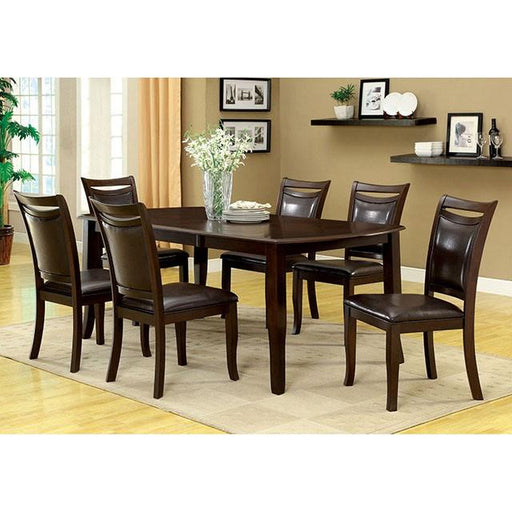 Woodside Dark Cherry/Espresso Side Chair (2/CTN) - R&R Furniture Gallery (Fountain Valley, CA)