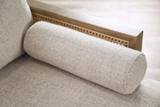 ALESUND Sofa, Beige/Light Oak, Natural & Brown - R&R Furniture Gallery (Fountain Valley, CA)