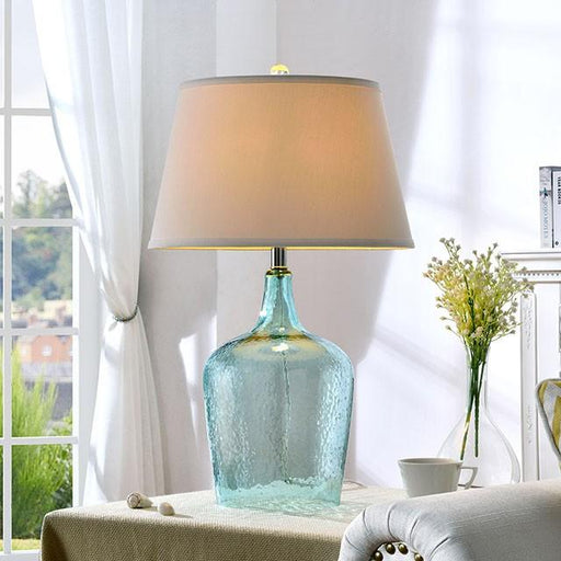 Alex Blue 27"H Table Lamp - R&R Furniture Gallery (Fountain Valley, CA)
