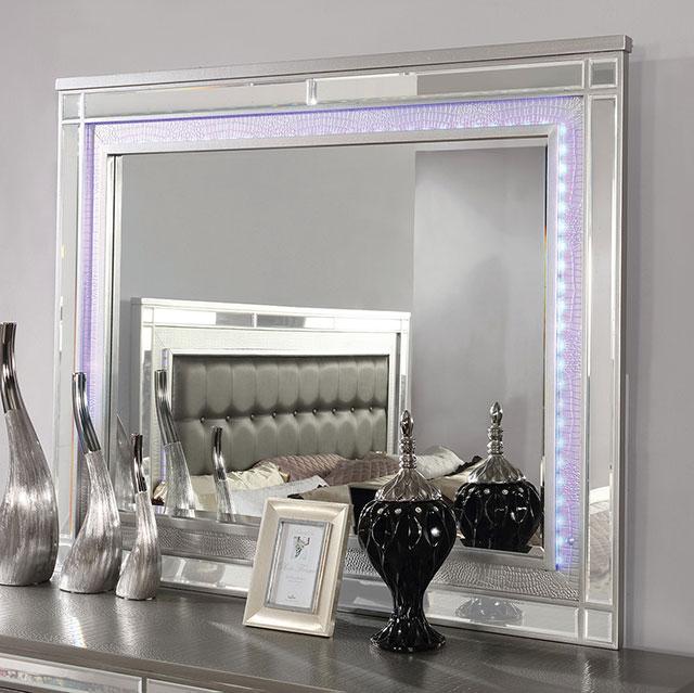 Brachium Silver Mirror - R&R Furniture Gallery (Fountain Valley, CA)