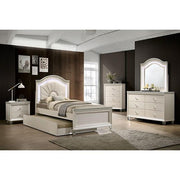 ALLIE Chest Beige & Brown - R&R Furniture Gallery (Fountain Valley, CA)