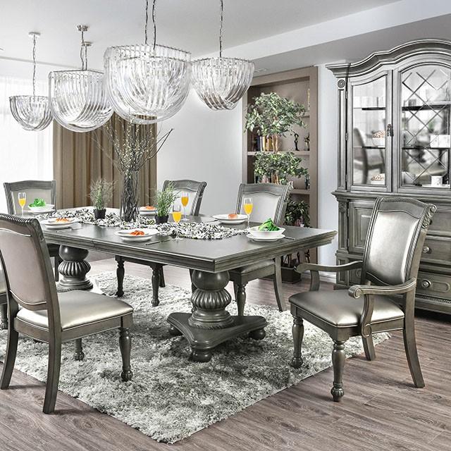 Alpena Gray Dining Table - R&R Furniture Gallery (Fountain Valley, CA)