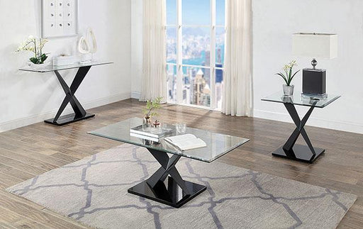 XANTHUS Sofa Table, Black - R&R Furniture Gallery (Fountain Valley, CA)