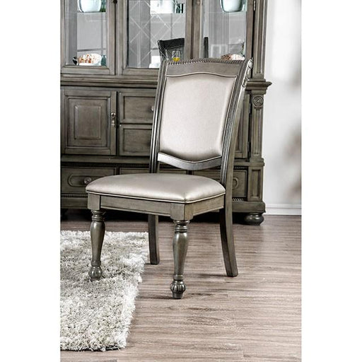 Alpena Gray Side Chair (2/CTN) - R&R Furniture Gallery (Fountain Valley, CA)