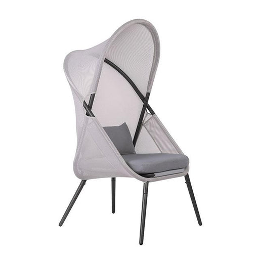 Alverta Foldable Chair Grey & Black (2/Ctn) - R&R Furniture Gallery (Fountain Valley, CA)