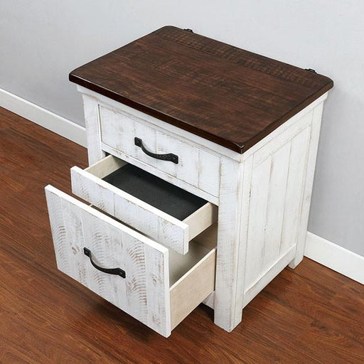 ALYSON Night Stand w/ USB Plug - R&R Furniture Gallery (Fountain Valley, CA)
