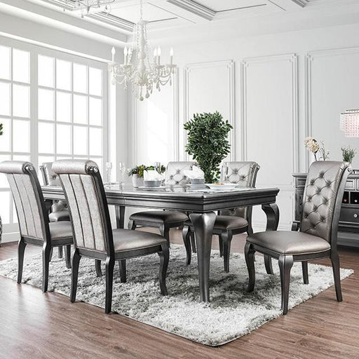 Amina Gray Dining Table - R&R Furniture Gallery (Fountain Valley, CA)