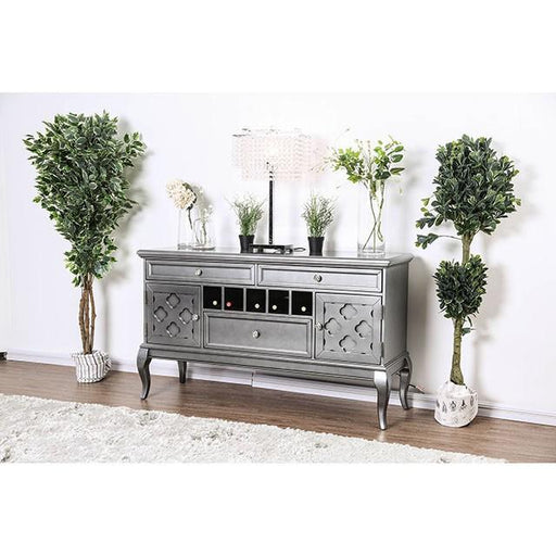 Amina Gray Server - R&R Furniture Gallery (Fountain Valley, CA)