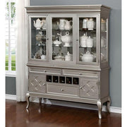 Amina Champagne Round Table - R&R Furniture Gallery (Fountain Valley, CA)