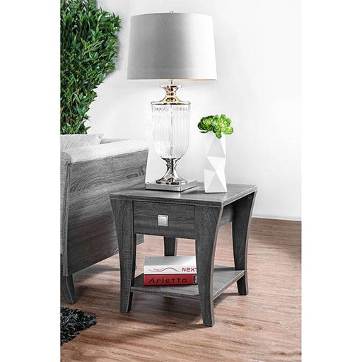 Amity Gray End Table - R&R Furniture Gallery (Fountain Valley, CA)