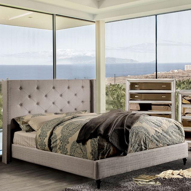 Anabelle Bed Blue & Gray - R&R Furniture Gallery (Fountain Valley, CA)