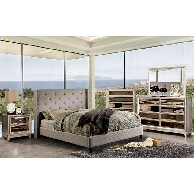 Anabelle Bed Blue & Gray - R&R Furniture Gallery (Fountain Valley, CA)