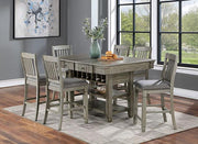 ANAYA Counter Ht. Table, Gray - R&R Furniture Gallery (Fountain Valley, CA)
