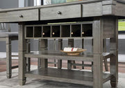 ANAYA Counter Ht. Table, Gray - R&R Furniture Gallery (Fountain Valley, CA)