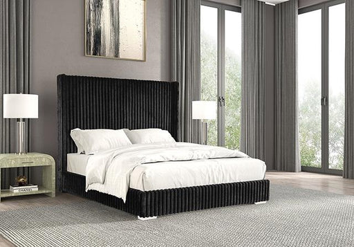 Cadwell Bed Black, Grey, Pink & White - R&R Furniture Gallery (Fountain Valley, CA)