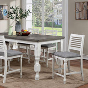 Calabria 7 Pc Counter Ht Table Set - R&R Furniture Gallery (Fountain Valley, CA)
