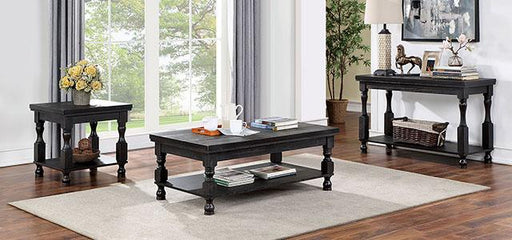 CALANDRA Sofa Table, Antique Black - R&R Furniture Gallery (Fountain Valley, CA)