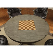 YELENA Gray Game Table - R&R Furniture Gallery (Fountain Valley, CA)