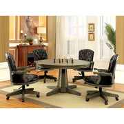 YELENA Gray Game Table - R&R Furniture Gallery (Fountain Valley, CA)