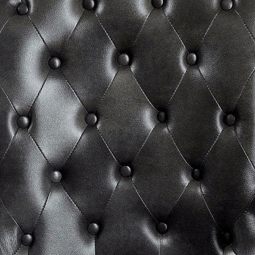 YELENA Gray/Black Height-Adjustable Arm Chair - R&R Furniture Gallery (Fountain Valley, CA)