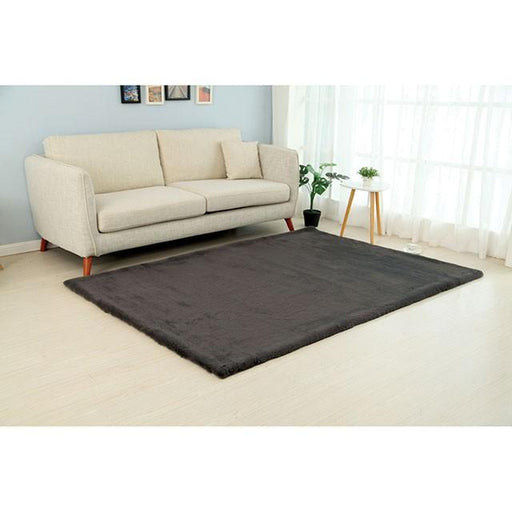 Caparica Charcoal 5' X 7' Area Rug - R&R Furniture Gallery (Fountain Valley, CA)
