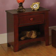 Cara Cherry Night Stand - R&R Furniture Gallery (Fountain Valley, CA)