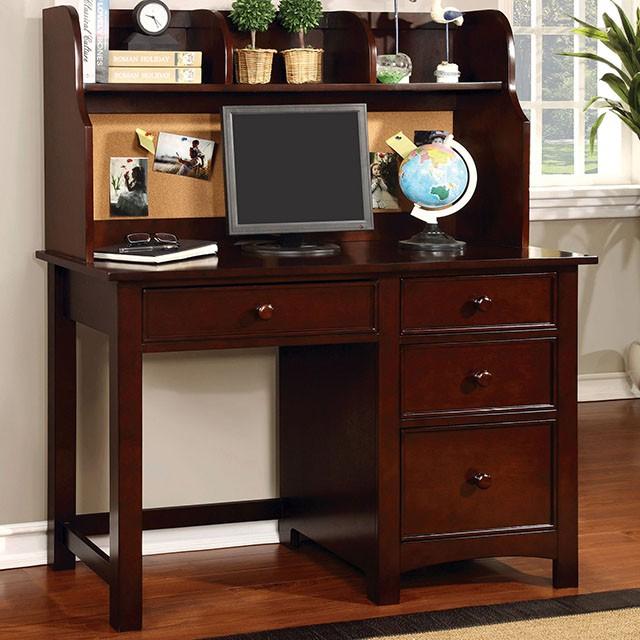 Omnus Cherry Desk - R&R Furniture Gallery (Fountain Valley, CA)