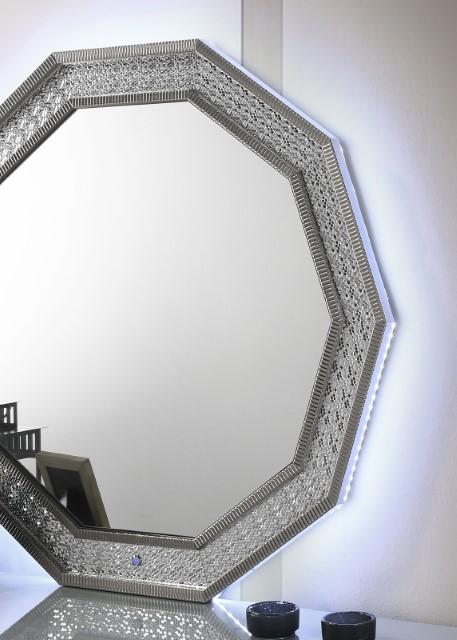 Cassiopeia Decagon Mirror - R&R Furniture Gallery (Fountain Valley, CA)