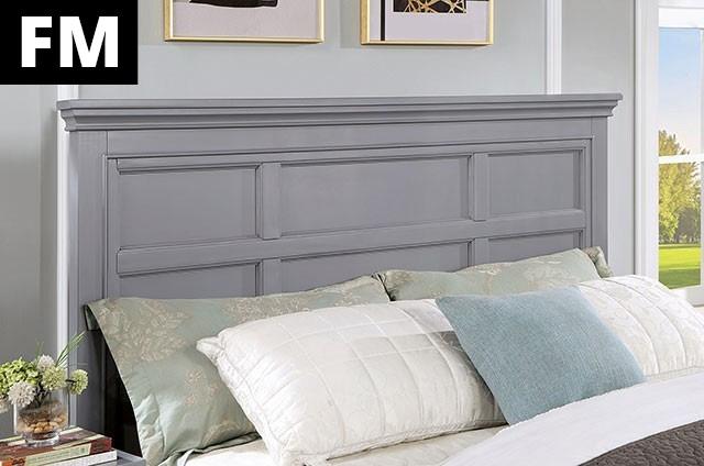 Castlile Bed Grey - R&R Furniture Gallery (Fountain Valley, CA)